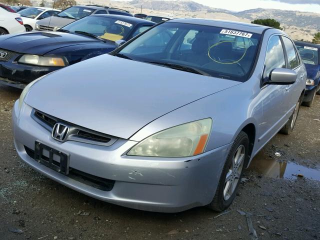 1HGCM66584A051268 - 2004 HONDA ACCORD EX GRAY photo 2