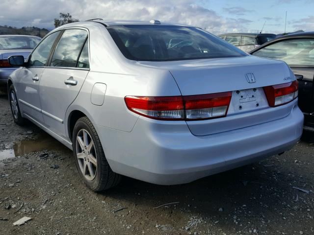 1HGCM66584A051268 - 2004 HONDA ACCORD EX GRAY photo 3