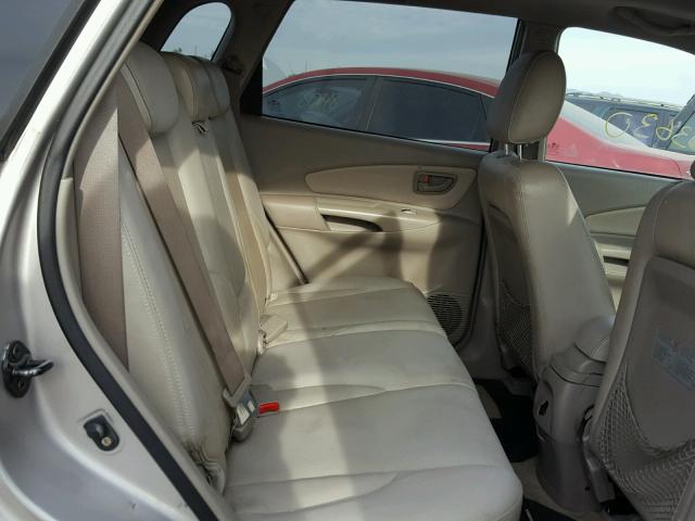 KM8JN12DX5U088465 - 2005 HYUNDAI TUCSON GLS SILVER photo 6