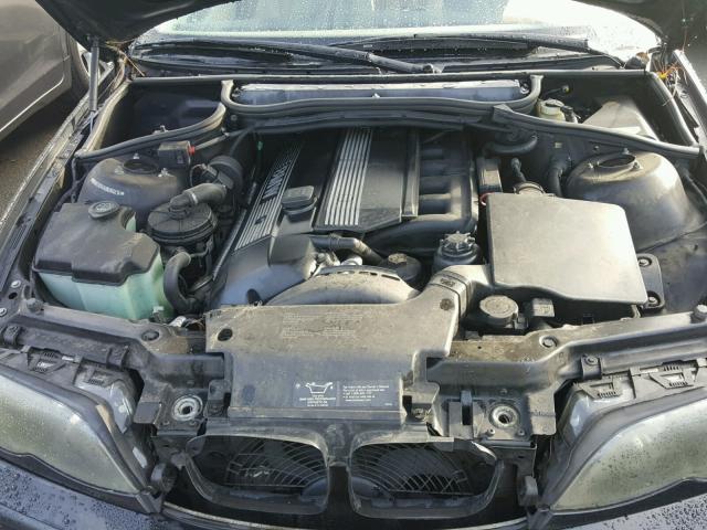 WBAET374X4NJ80214 - 2004 BMW 325 I BLACK photo 7