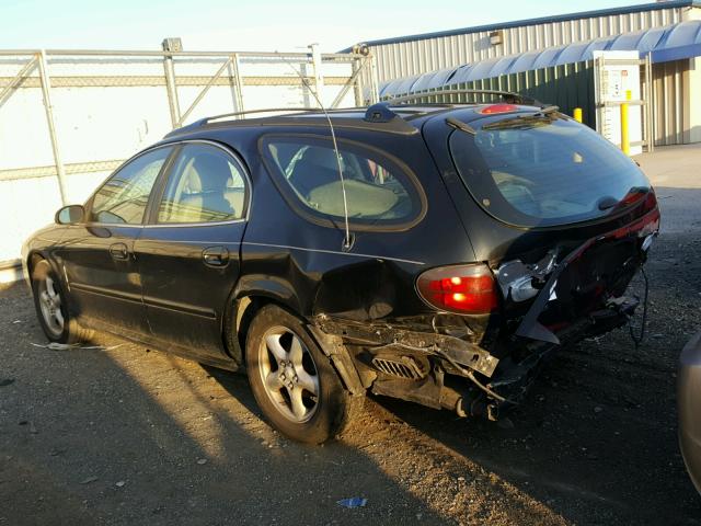 1FAHP58S01A275323 - 2001 FORD TAURUS SE BLACK photo 3