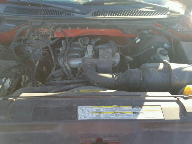 1FTZX0727XKA98839 - 1999 FORD F150 RED photo 7