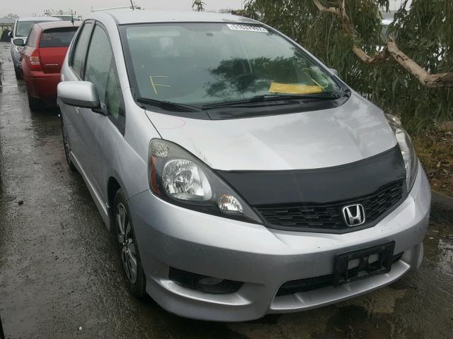 JHMGE8H57DC008887 - 2013 HONDA FIT SPORT SILVER photo 1