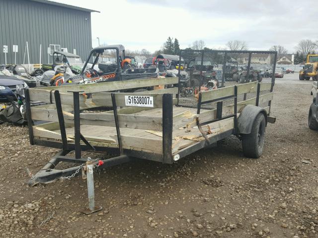 N0V1N51638007 - 2014 UTILITY TRAILER BLACK photo 2