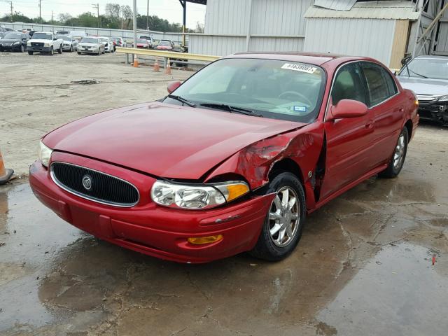 1G4HR54K43U225760 - 2003 BUICK LESABRE LI RED photo 2