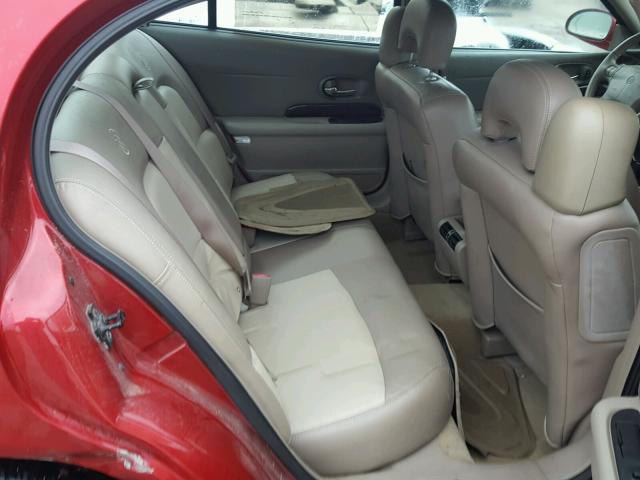 1G4HR54K43U225760 - 2003 BUICK LESABRE LI RED photo 6