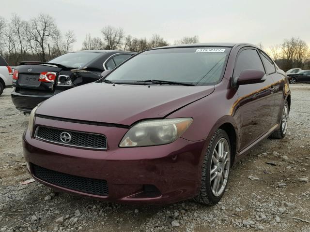 JTKDE177050043278 - 2005 TOYOTA SCION TC 勃艮第红 照片 2