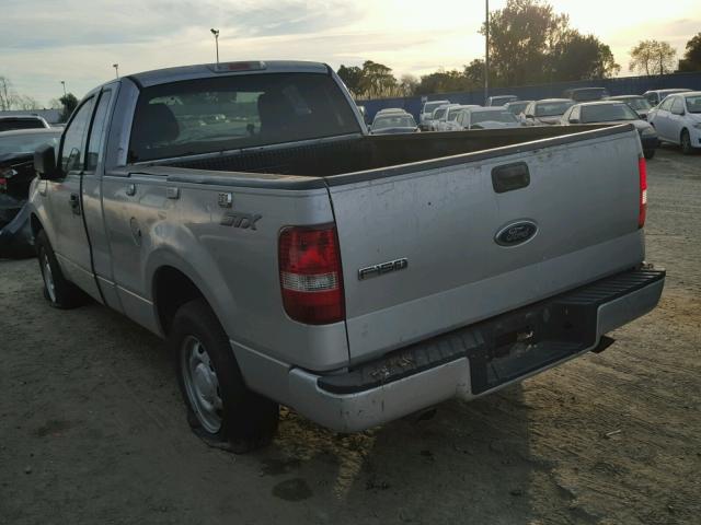 1FTRF12W24NA04850 - 2004 FORD F150 GRAY photo 3