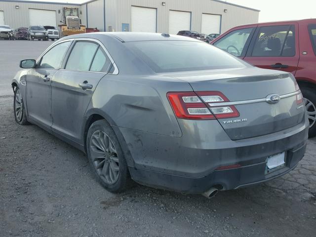 1FAHP2F8XDG195969 - 2013 FORD TAURUS LIM GRAY photo 3