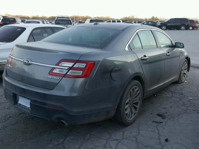 1FAHP2F8XDG195969 - 2013 FORD TAURUS LIM GRAY photo 4