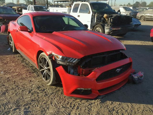 1FA6P8TH8G5303455 - 2016 FORD MUSTANG ORANGE photo 1
