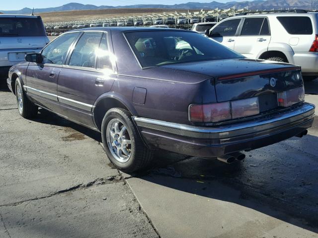 1G6KS52B7PU806096 - 1993 CADILLAC SEVILLE PURPLE photo 3