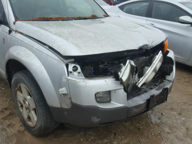 5GZCZ534X5S817310 - 2005 SATURN VUE SILVER photo 9