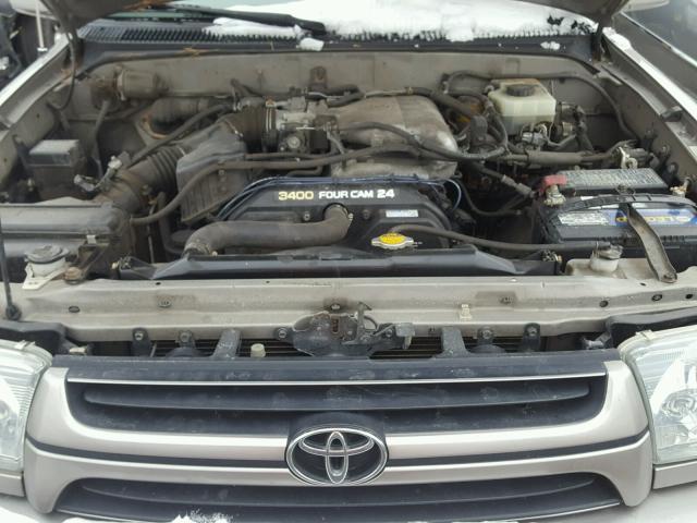 JT3HN86R020387049 - 2002 TOYOTA 4RUNNER SR SILVER photo 7