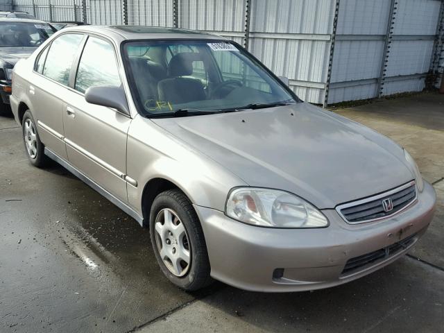 1HGEJ8644YL059723 - 2000 HONDA CIVIC EX TAN photo 1