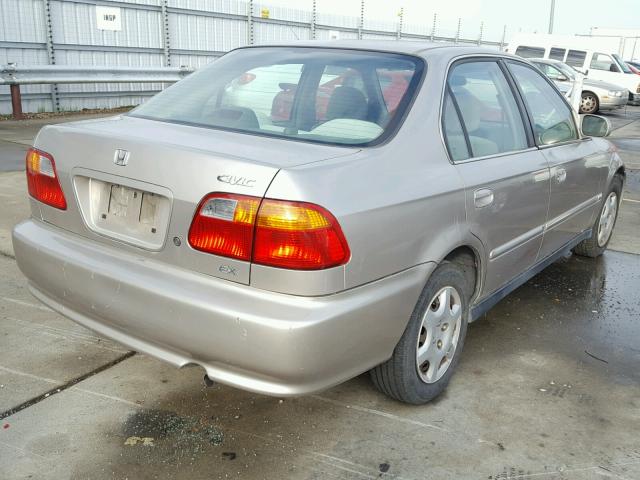 1HGEJ8644YL059723 - 2000 HONDA CIVIC EX Qəhvəyi foto 4