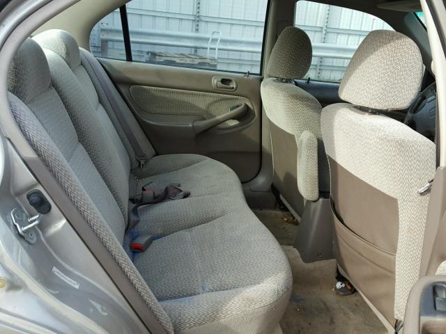 1HGEJ8644YL059723 - 2000 HONDA CIVIC EX Qəhvəyi foto 6