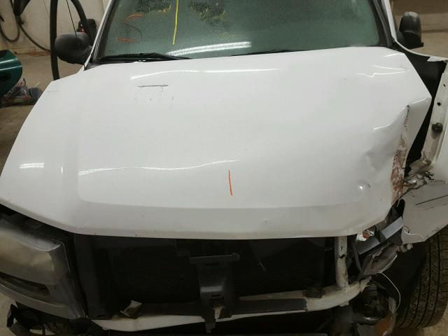 1GNDT13S482225119 - 2008 CHEVROLET TRAILBLAZE WHITE photo 7