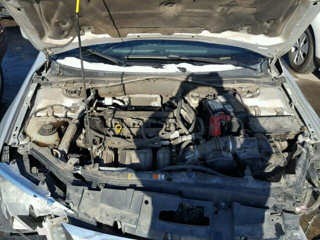 3FAHP0HA4AR145836 - 2010 FORD FUSION SE CREAM photo 7