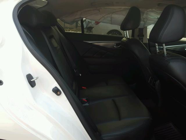 JN1BV7ARXEM694795 - 2014 INFINITI Q50 BASE Blanco foto 6