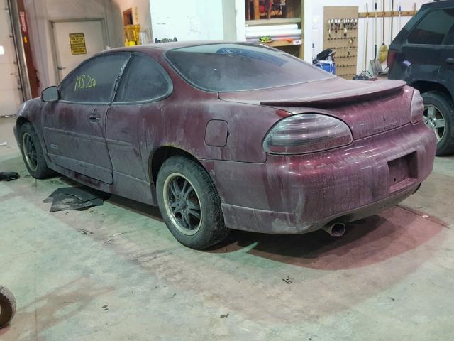 1G2WR1216YF303860 - 2000 PONTIAC GRAND PRIX RED photo 3