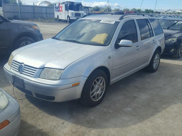 WVWRP61J63W567344 - 2003 VOLKSWAGEN JETTA GL T SILVER photo 2