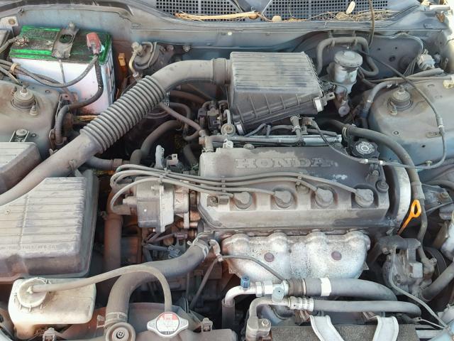 2HGEJ6612YH509263 - 2000 HONDA CIVIC BASE BLUE photo 7