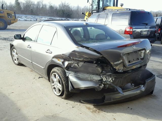 1HGCM56876A129417 - 2006 HONDA ACCORD EX GRAY photo 3