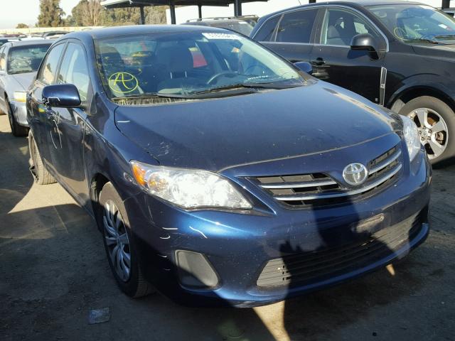 2T1BU4EE9DC087224 - 2013 TOYOTA COROLLA BA BLUE photo 1