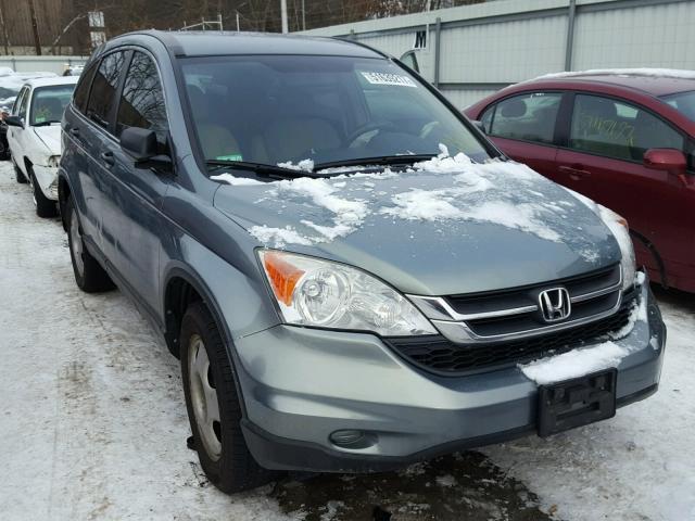 5J6RE4H3XBL008035 - 2011 HONDA CR-V LX GREEN photo 1