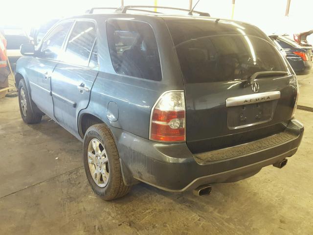 2HNYD18874H503897 - 2004 ACURA MDX TOURIN GRAY photo 3