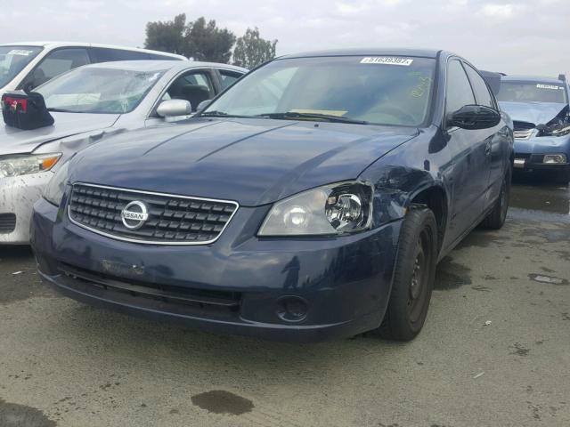 1N4AL11D16C221218 - 2006 NISSAN ALTIMA S BLUE photo 2