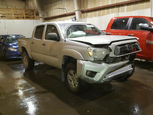 3TMLU4EN9CM090280 - 2012 TOYOTA TACOMA DOU SILVER photo 1