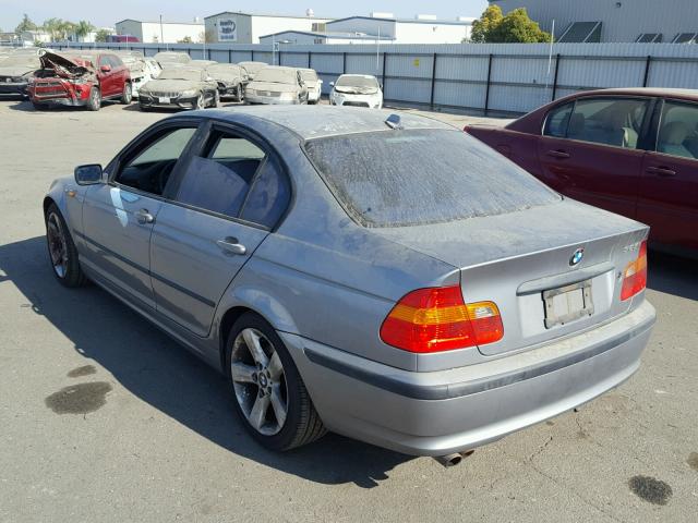 WBAAZ33444KP89318 - 2004 BMW 325 IS SUL GRAY photo 3