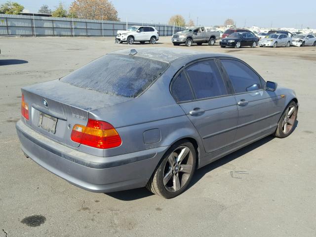 WBAAZ33444KP89318 - 2004 BMW 325 IS SUL GRAY photo 4