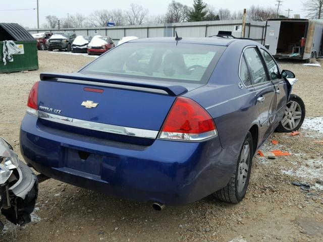 2G1WU581469232746 - 2006 CHEVROLET IMPALA LTZ BLUE photo 4