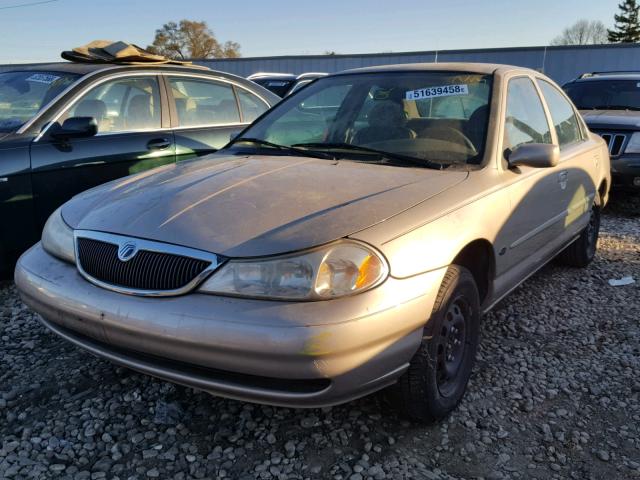 3MELM6530WM605387 - 1998 MERCURY MYSTIQUE B TAN photo 2