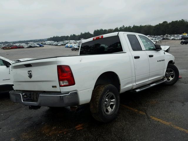 1D7RB1GP9BS597270 - 2011 DODGE RAM 1500 WHITE photo 4