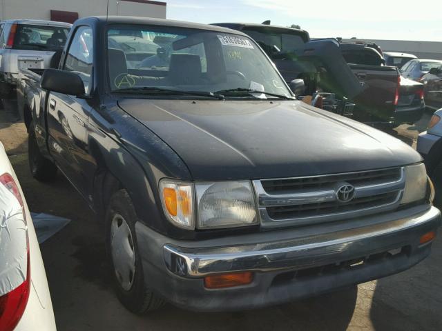 4TANL42N9WZ121624 - 1998 TOYOTA TACOMA BLACK photo 1