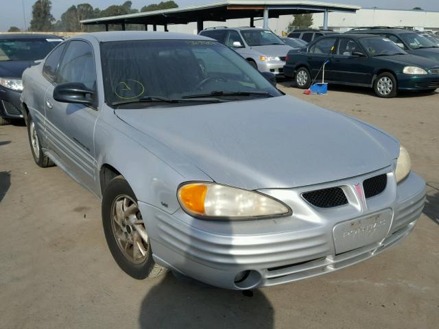 1G2NF12EX1M535337 - 2001 PONTIAC GRAND AM S SILVER photo 1