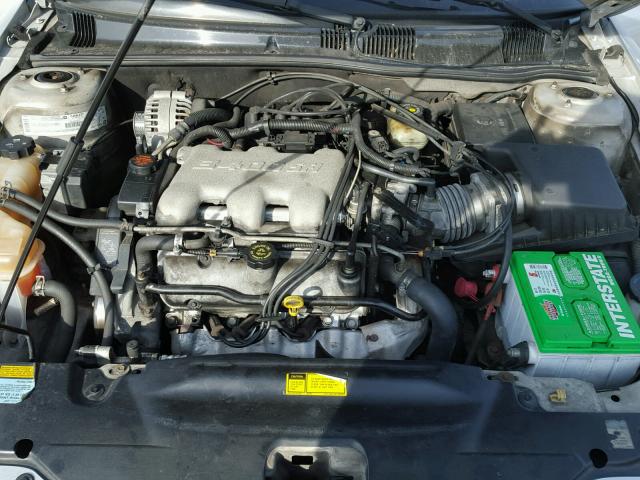 1G2NF12EX1M535337 - 2001 PONTIAC GRAND AM S SILVER photo 7