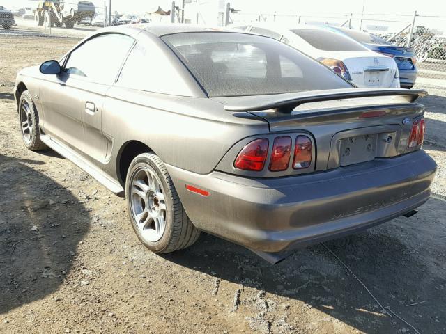 1FALP42X9TF226880 - 1996 FORD MUSTANG GT GRAY photo 3