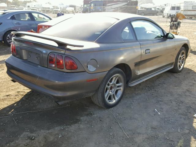 1FALP42X9TF226880 - 1996 FORD MUSTANG GT GRAY photo 4