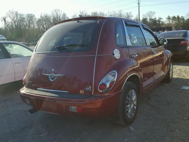 3A4FY48B76T363062 - 2006 CHRYSLER PT CRUISER RED photo 4