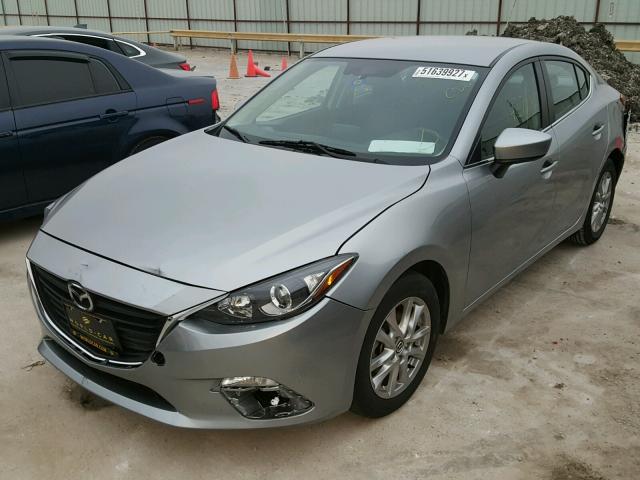 JM1BM1U71G1304873 - 2016 MAZDA 3 SPORT SILVER photo 2