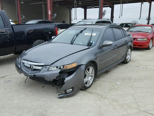 19UUA66278A056454 - 2008 ACURA TL GRAY photo 2