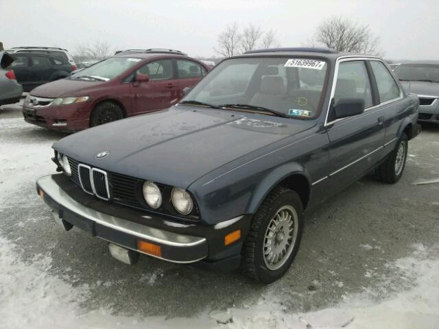 WBAAK8404F8779904 - 1985 BMW 318 I AUTO BLUE photo 2