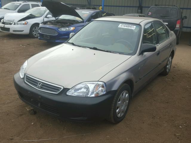 2HGEJ6679YH515534 - 2000 HONDA CIVIC LX TAN photo 2