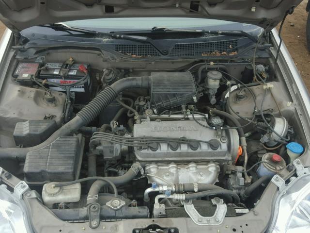 2HGEJ6679YH515534 - 2000 HONDA CIVIC LX TAN photo 7