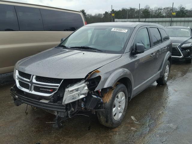 3C4PDCAB7CT199429 - 2012 DODGE JOURNEY SE GRAY photo 2